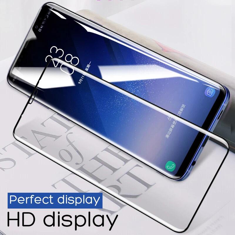 Full Cover Bảo Vệ Màn Hình Điện Thoại Cho Samsung Galaxy S25 Edge S24 S23 Plus Ultra FE A17 A16 F16 M16 A15 M15 F15 A14 A07 A06 M06 F06 A05S M05 F05 A56 5G 4G Kính Cường Lực
