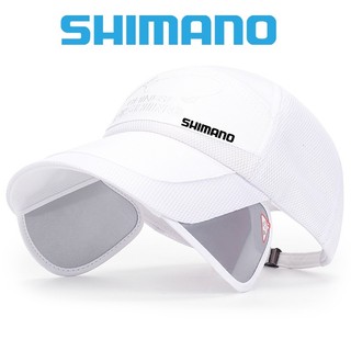 Shimano 2023 Mới Câu Cá Mũ Chống Nắng Thể Thao Uv Bảo Vệ Mũ Câu Cá Du Lịch Có Thể Điều Chỉnh Lưới Thoáng Khí Đi Xe Đạp Ngoài Trời Mũ Bóng Chày