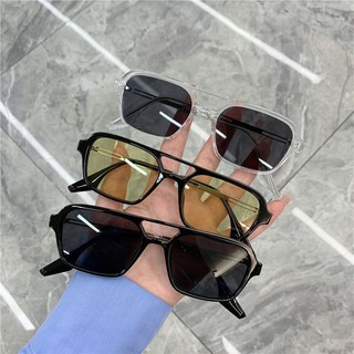 Kính Mát Thời Trang Mới Vintage Nam Nữ Xu Hướng Vuông Kính Chống Nắng