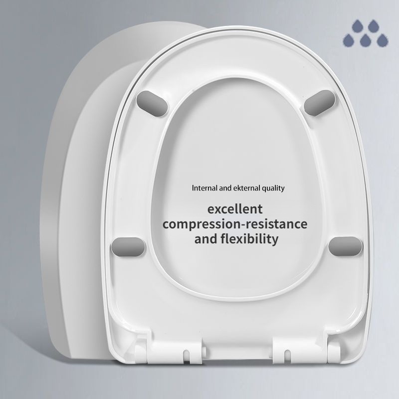 Miếng Lót Bệ Ngồi toilet Hình Chữ u / v / o Ốp
