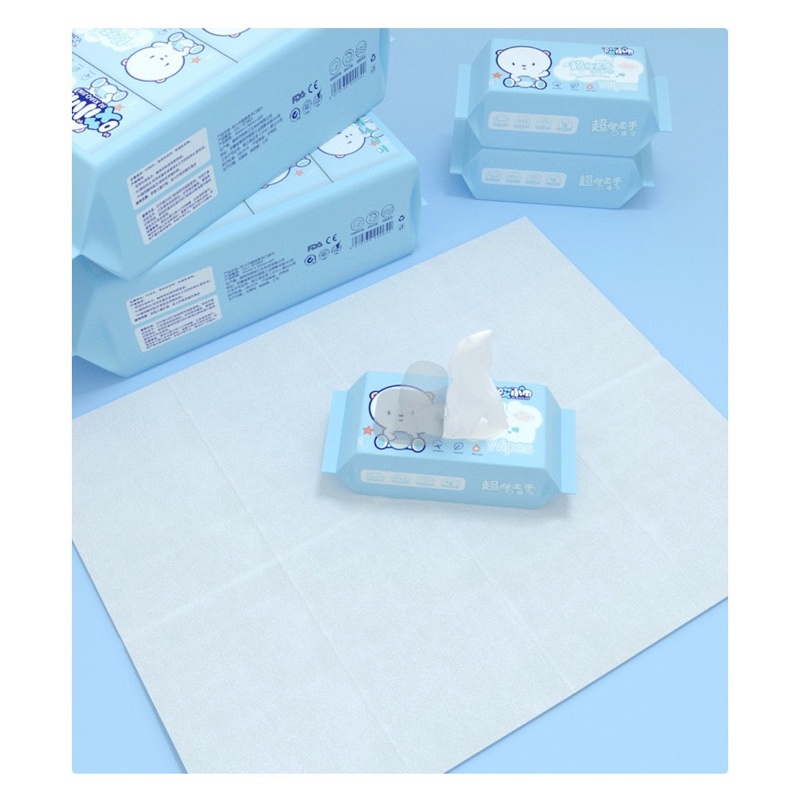 Set 8 Gói Khăn Giấy Ướt Mini Bỏ Túi Tiện Lợi ANGIHOME