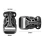 2 Khóa vòng tay Paracord, Khóa khóa cong 20 / 25 / 50mm màu đen, Khóa an toàn có thể điều chỉnh bằng nhựa chất lượng cao Dụng cụ ngoài trời
