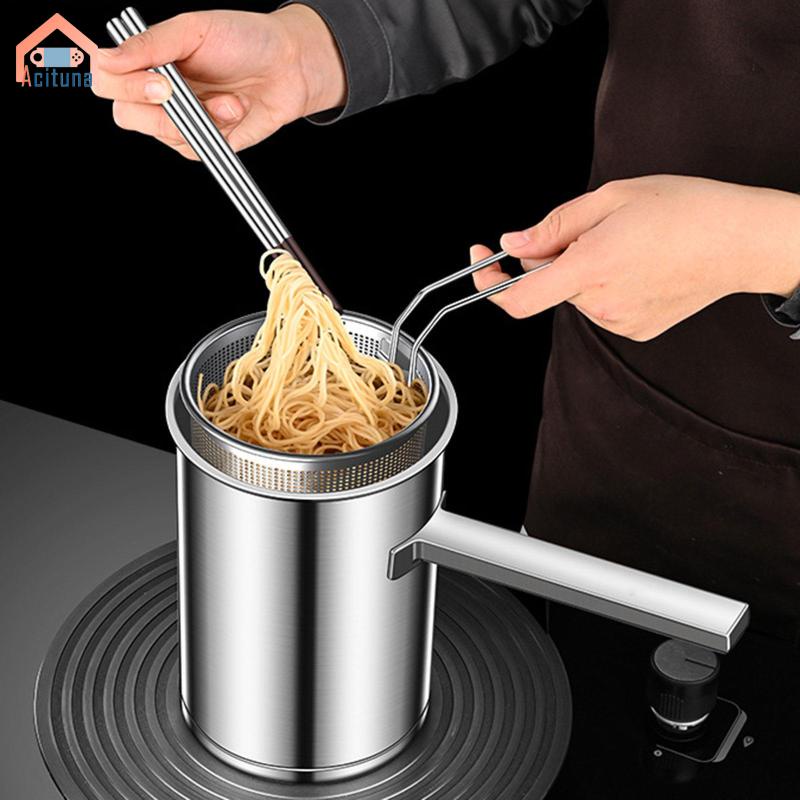 Acituna Nồi Chiên Dầu Có Tay Cầm Tiện Dụng Cho Nhà Bếp
