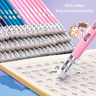 Jkdesign 12 / 50 CÁI Bút chì vẽ, Bút chì 2B chuyên nghiệp cụ thể thi, Bút chì chỉnh sửa tư thế di động 2B / HB Quà tặng học sinh