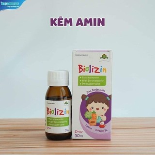 Kẽm Biolizin, sắt Ferrolip Baby, K2d3 và men 10 chủng BioAmicus