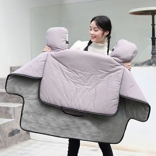 Vỏ Bọc Kính Chắn Gió Xe Máy / Xe Đạp Chống Nắng / Chống Thấm Nước Chất Liệu Lông Cừu Dày Dặn Giữ Ấm