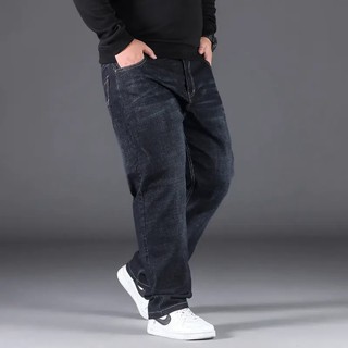 Quần Jeans Ống Rộng Plus Size Cho Nam 10XL
