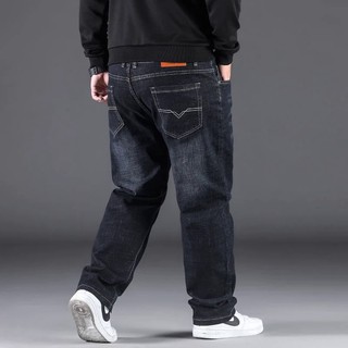 Quần Jeans Ống Rộng Plus Size Cho Nam 10XL