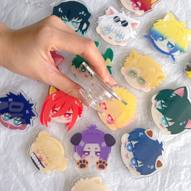 Ppo | Griptok Popsocket blue lock Giá đỡ điện thoại 5cm