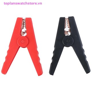Toplanswatchstore 2 Cái lớn 100a cá sấu kẹp sạc kẹp cách nhiệt Vn
