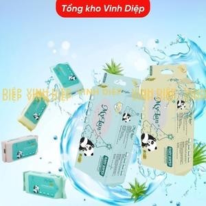1 bịch 8 gói khăn ướt Mini MyLan cao cấp không mùi không hoá chất an toàn cho da nhảy cảm