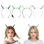 Yoo Bật Sáng Lên Băng Đô Trang Phục Cosplay Người Ngoài Hành Tinh Ăng Ten Bóng Tối Người Ngoài Hành Tinh Mũ Đội Đầu