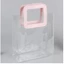 Túi Tote GAVESTO, Tay Cầm Hình Vuông Trong Suốt Túi Mua Sắm Trong Suốt, Tay Cầm Hình Tròn Chất Lượng Cao PVC Chống Thấm Nước Túi Bảo Quản
