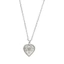 XGB Thời Trang Trái Tim Vòng Cổ Màu Bạc Có Thể Điều Chỉnh Length Neckchain Hoa Mặt Dây Chuyền Vòng Cổ Handmade Trang Sức Accessori