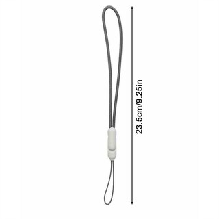 Dây đeo tai nghe DANBY chống rơi, silicon nylon, xám/xám đen, đa năng, phù hợp nhiều mẫu tai nghe