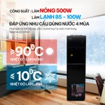 Cây nước nóng lạnh bình âm Fujihome nhập khẩu, máy nước uống nóng lạnh sâu bình hút 3 vòi tự ngắt an toàn tiết kiệm điện — ảnh 3
