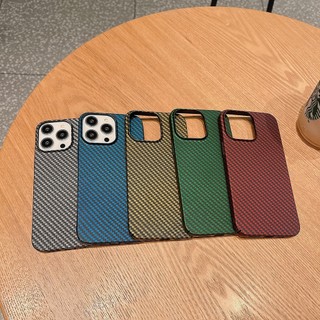 Ốp Điện Thoại Họa Tiết Sợi Carbon Cho IPhone 15 14 ProMax 13 12 11 Pro XS Max XR X 8 7 Plus SE 2020 Ốp Lưng Nhựa Cứng Vỏ Đèn K01