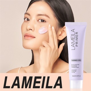 Kem dưỡng ẩm LAMEILA Isolation Cream dưỡng ẩm làm đều màu da sữa cô lập nhẹ dễ thoa trang điểm mắt trang điểm mắt dưỡng ẩm da sáng ღ Pink Girl Bling Makeup Look