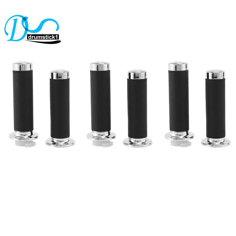thumbnail image 2 of 25mm Motorcycle Hand Grips – Fit Honda Shadow VT/XVS 400-1300, Magna – Black Plastic 2 of 2