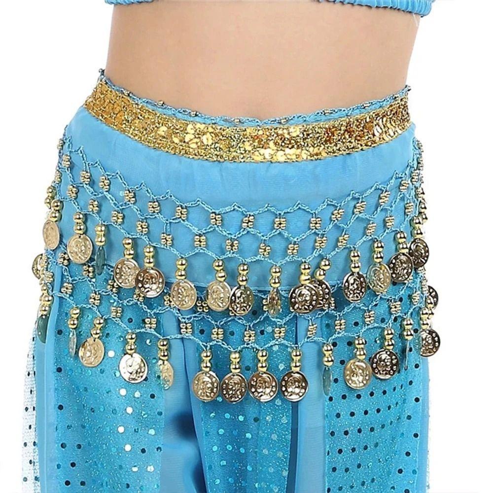 SUNKISSD Dây Thắt Lưng Kim Loại Cho Trẻ Em, Phù Hợp Với Quần Culottes Khiêu Vũ