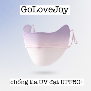 Khẩu Trang GoLoveJoy Chống Nắng Và Tia UV Chính Hãng Nội Địa Trung Chất Liệu Vải Thun Lạnh Tăng Chỉnh Được