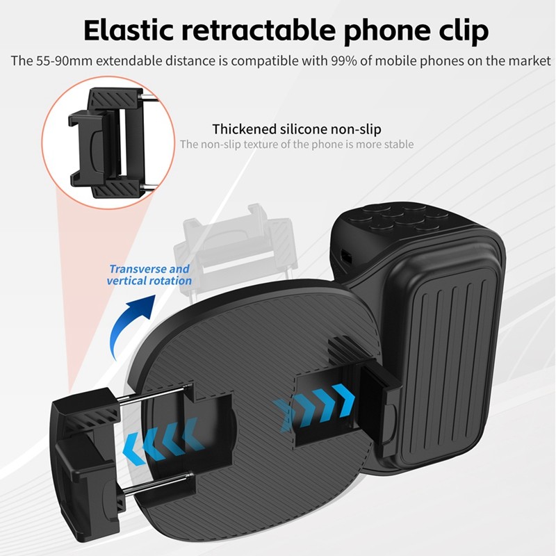 Điện thoại cầm tay Sefile Stick Handle Stabilizer Vlog Selfie Fill Light Phụ kiện chụp ảnh
