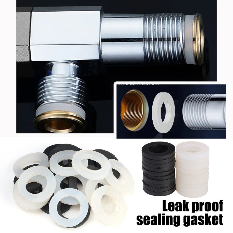 Gioăng Niêm Phong Vòi 4 "- Gioăng Chặn Rò Rỉ - Máy Giặt Giao Diện Ống Nước - Miếng Đệm Phẳng Vòng O - Phụ Kiện Sửa Chữa Hệ Thống Nước - Dành Cho Bộ Chia Ống, Đầu Tắm