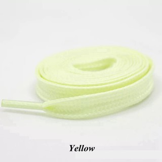 1 Cặp Dây Giày Thể Thao canvas Dạ Quang Phát Sáng Trong Đêm Nhiều Màu Sắc