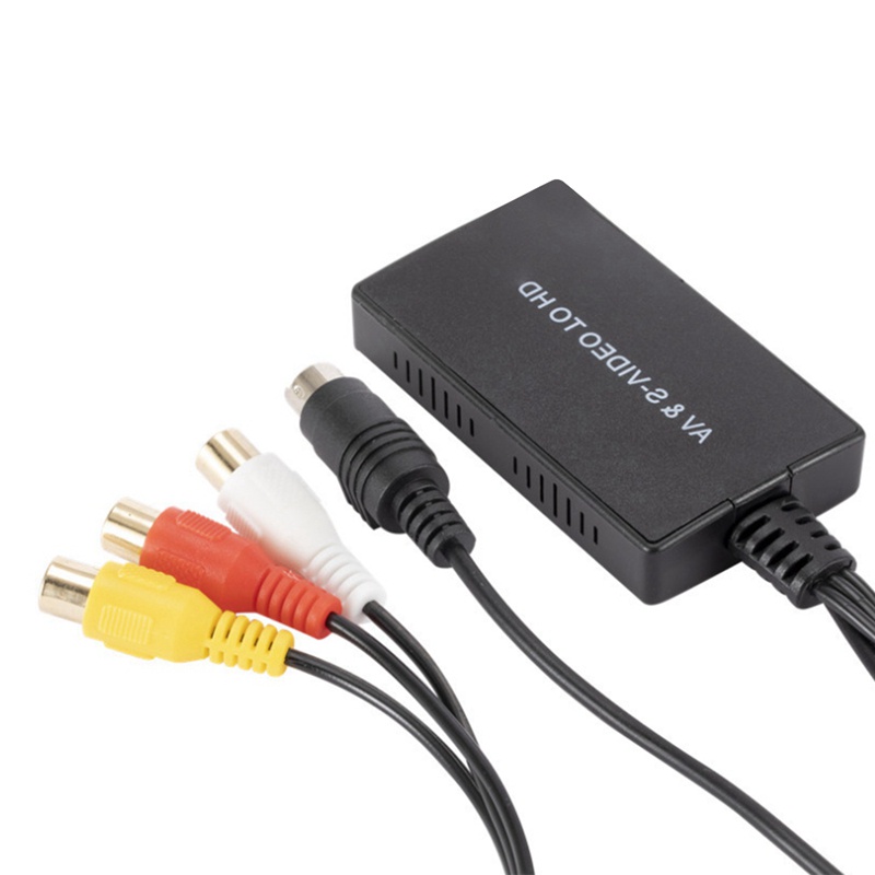 Svideo Bộ Chuyển Đổi Từ s-video Sang hdmi Và 3rca cvbs Hỗ Trợ 1080p 720p
