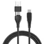 Cáp USB Type C 4ft BTM, nylon, QC3.0, sạc 65W, sạc nhanh