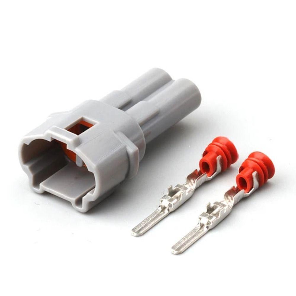 DAYONE 2 Pin Sumitomo Auto Wire Connector, Kit Nam Nữ Đầu Nối Chống Thấm Nước, Đầu Nối Điện Màu Xám Cắm Dây Chống Thấm Nước Tự Động Cho 6180-2321 6187-2311