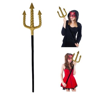 ELE Devil Pitchforks Mới Lạ Nhựa Pitchforks Trang Phục Halloween Phụ Kiện Quà Tặng