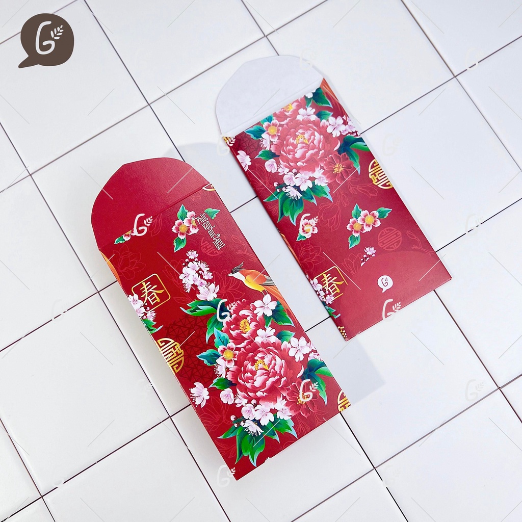 Bao lì xì tết 2025 cao cấp của Gác Xép chất liệu Kraft Nhật nhập khẩu - Mã GX024