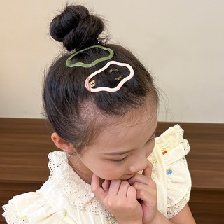 Mới Kẹp Tóc Kim Loại Hình Đám Mây Nhiều Màu Sắc Thời Trang Cho Nữ