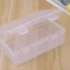GAVESTO 1 Cái Hộp Bảo Quản, Hộp Lật Di Động Trong Suốt, Hình Chữ Nhật Chống Bụi Dày Nhỏ Vừa Nhựa Lớn Cho Thuốc Trang Sức Bông Tai Mỹ Phẩm