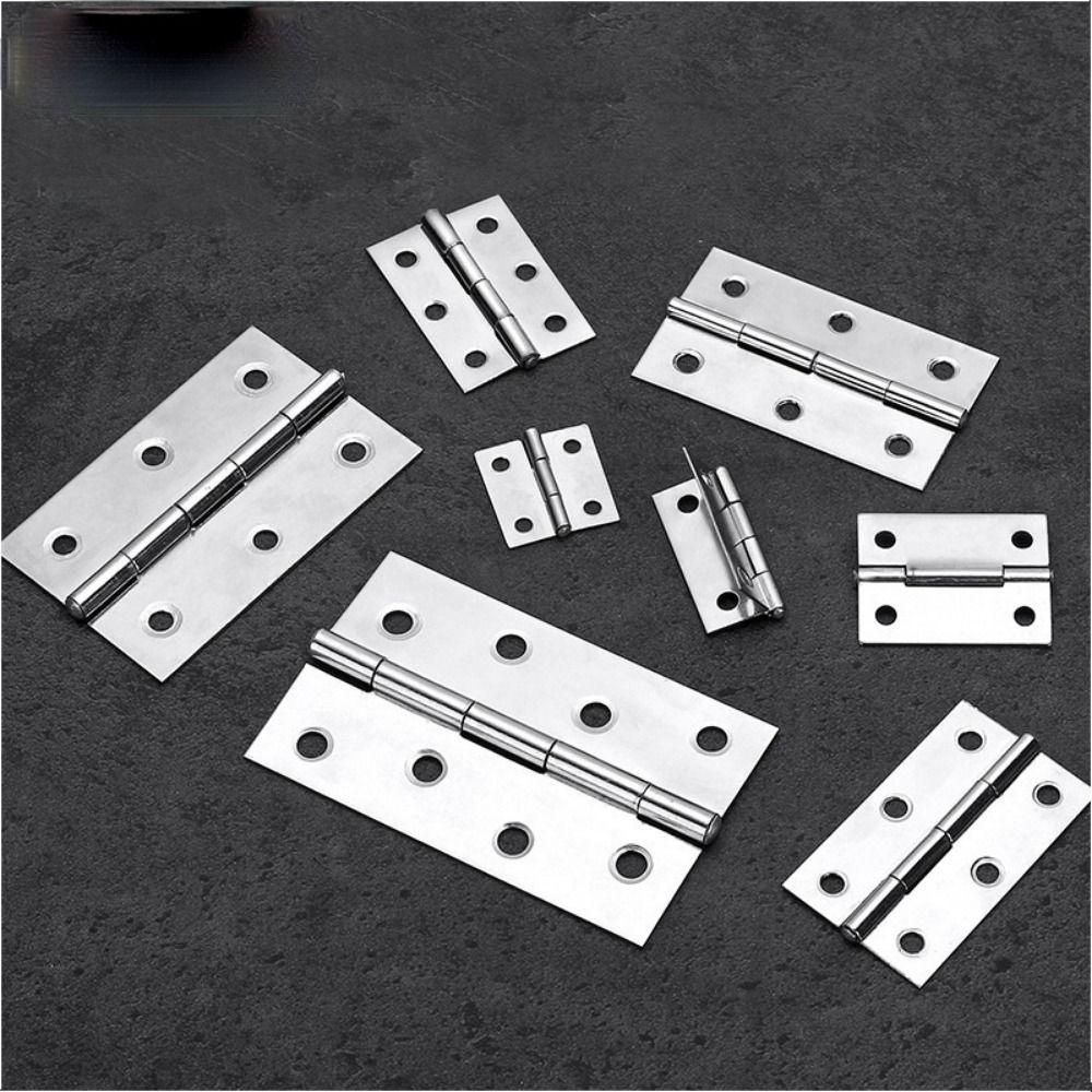NOTE1 1 Cái Bản Lề Chữ Thập, Phụ Kiện Cửa Sổ 1 / 1.5 / 2 / 2.5 / 3 Inch Bản Lề Cửa, Vòng Gấp 201 Thép Không Gỉ Lõi Nhôm Nội Thất Phần Cứng Cửa Sổ Tủ Tủ