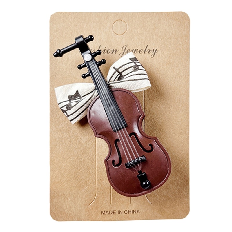 Coo Barrettes Kẹp Tóc Nhạc Violin Note Phụ Kiện Tóc