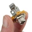 ZENZON 10 Chiếc Đàn Guitar Điện Đầu Vào Jack, Cắm Ổ Cắm Kim Loại Đàn Guitar Mono Jack Ổ Cắm, Máy Giặt 1 / 4 "(6.35mm) Lỗ Kết Nối Nữ Guitar Pickup Jack Đầu Ra Âm Thanh