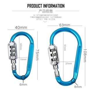 Móc Khóa Chữ d Bằng Hợp Kim Nhôm Chống Trộm Cho Xe Đạp / Xe Máy
