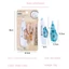 Băng keo chấm tuyệt vời, Băng chỉnh sửa Mini cầm tay, Tạp chí DIY Kawaii Hai mặt Công cụ thay đổi Băng phân phối Văn phòng Trường học Cung cấp