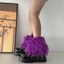 GODD Lông Thú Giả Lông Thú Giữ Ấm Chân Lông Giày Cao Gót Boot Còng Bao Carnivals Boot Cover
