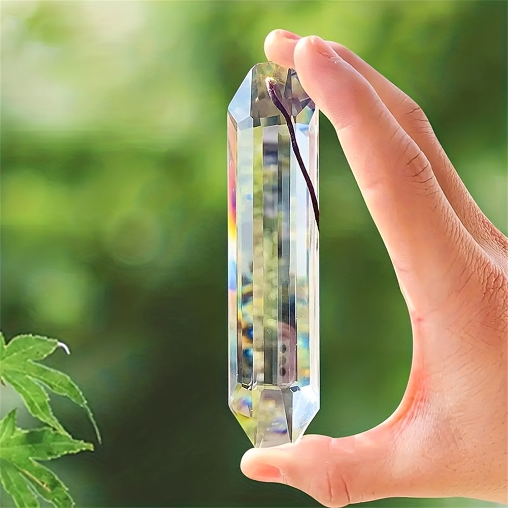 Lăng Kính Cầu Vồng Hiệu Ứng Pha Lê Trong Nhà Thời Trang Tinh Tế Làm Công Cụ Phản Xạ Cho Phương Tiện