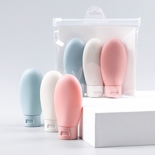 Set 3 Chai Chiết Sữa Tắm , Dầu Gội Du Lịch (60ml)