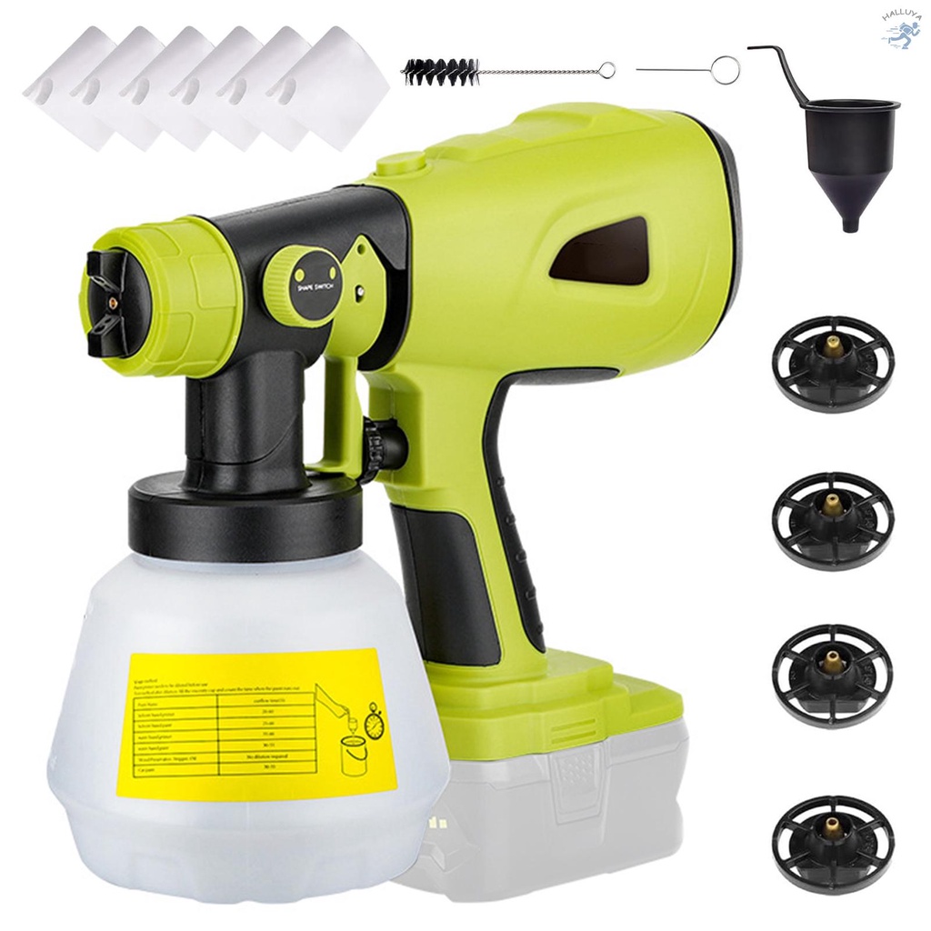 Máy Phun Sơn Không Dây 1000ML Cho DEWALT RYOBI 20V Max