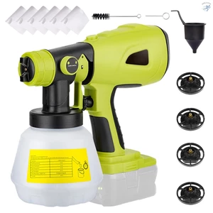 Máy Phun Sơn Không Dây 1000ML Cho DEWALT RYOBI 20V Max