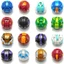 Đồ chơi hành động Takara Tomy Metal Bakugan, Brawlers chiến đấu bằng vít tam giác, Burst Metal Fusion Met Monster Ball Gyro