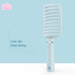 Lược Lúa Mạch Chải Tóc Gỡ Rối, Lược Sấy Uốn Đa Năng Nhiều Kiểu Dáng