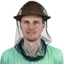 Lưới chống muỗi OUSXA, Vỏ mũ thoáng khí nhẹ, Mũ làm vườn Lưới đầu lưới đi bộ đường dài