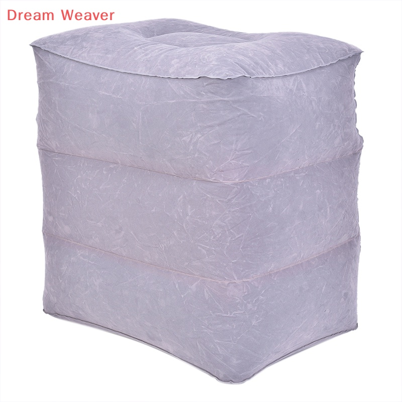[Dream] Tựa chân du lịch di động bơm hơi Máy bay Train Kids Bed Foot Rest mới