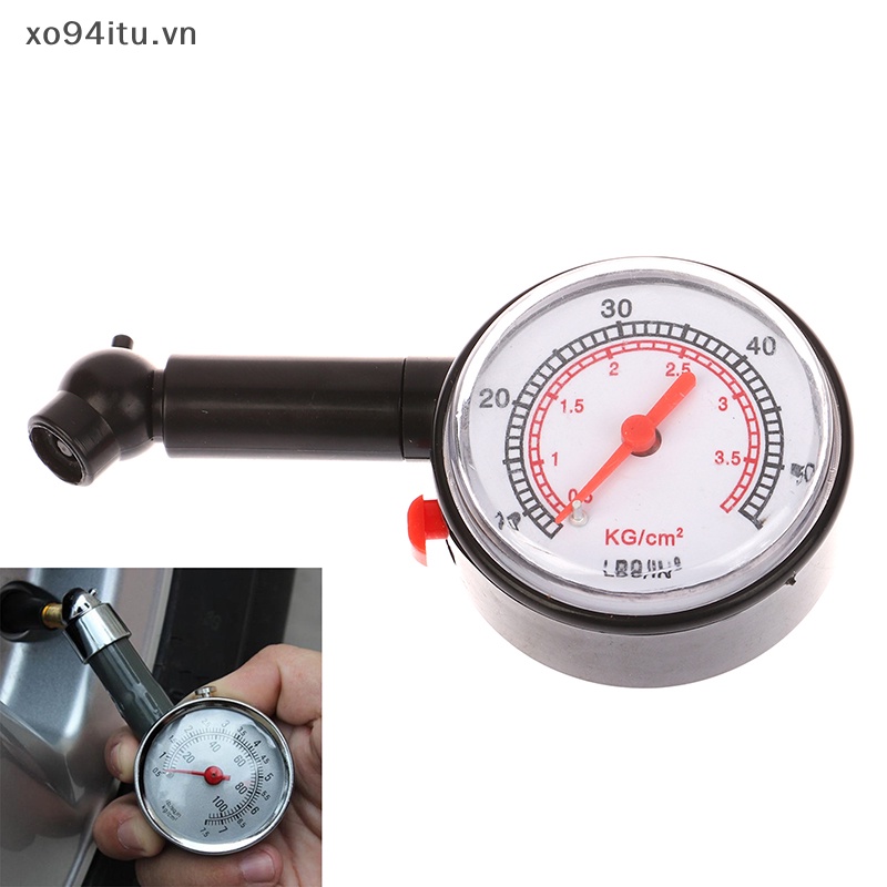 XOITU Công cụ đo áp suất lốp ô tô có độ chính xác cao Ô tô Xe máy Xe tải Xe đạp Xe đạp Đồng hồ đo áp suất lốp Máy đo áp suất không khí VN